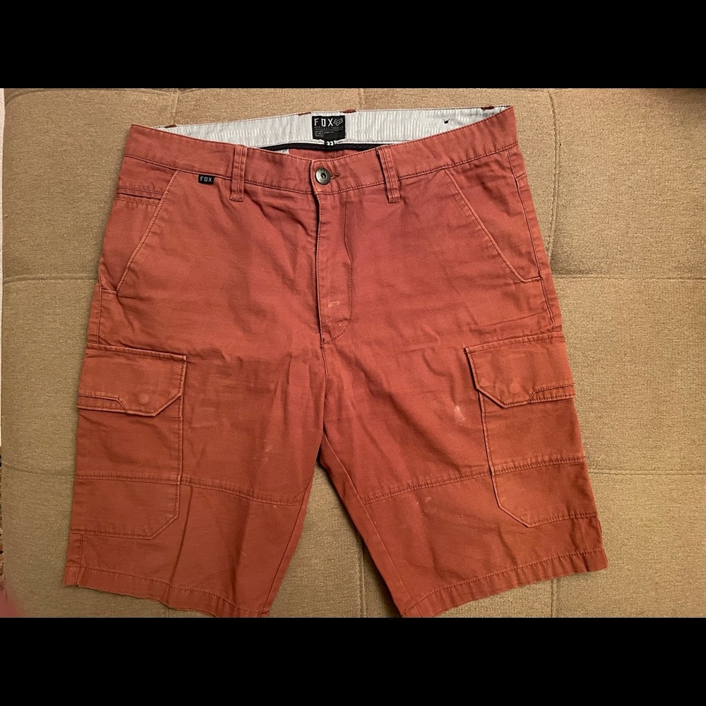 Fox Shorts Men’s 33 Orange
